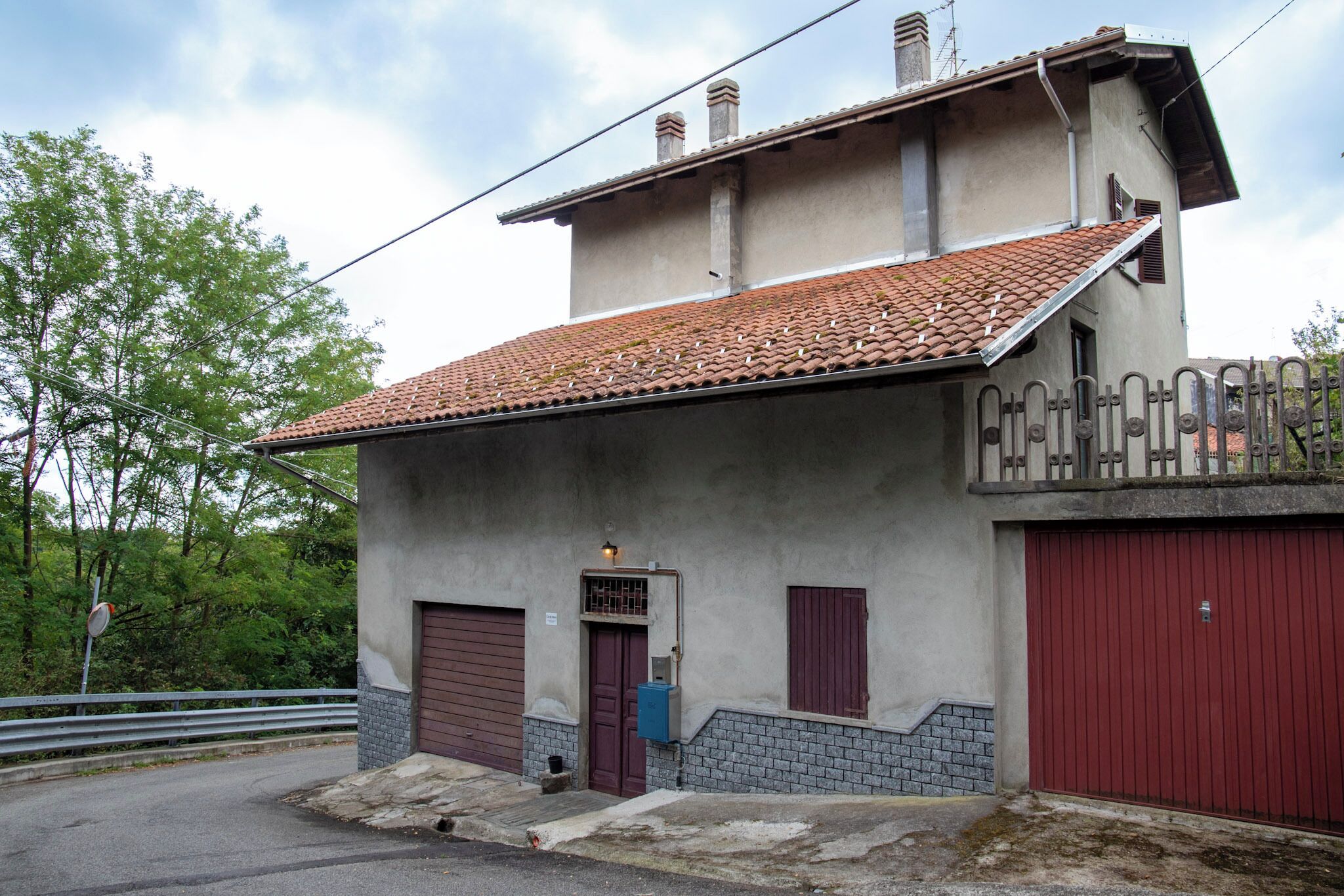 Facciata della struttura