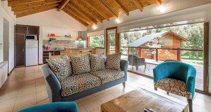 Cozy house for 6 people in a beautiful native Patagonian forest