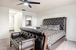 4 bedrooms, iron/ironing board, travel crib, WiFi