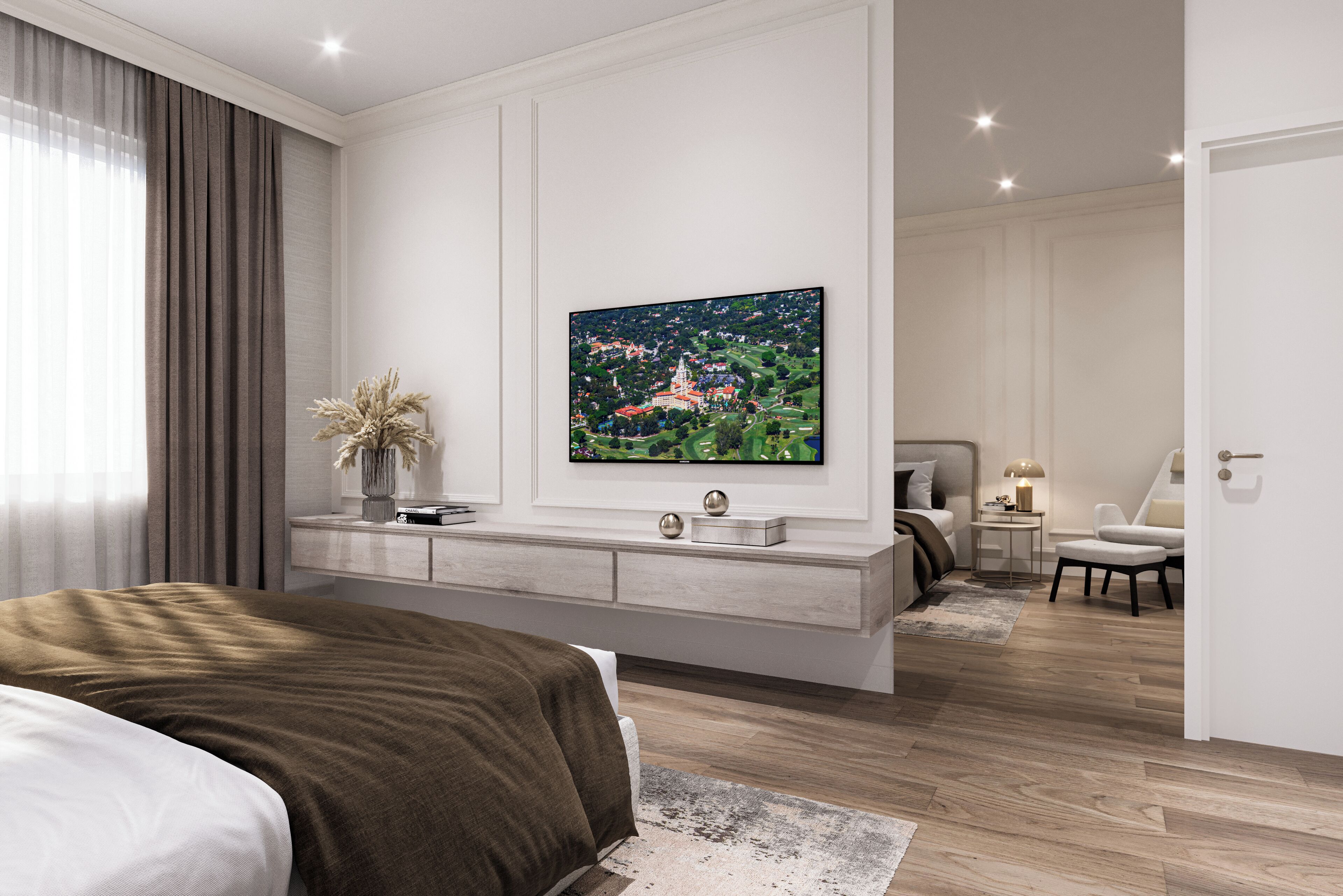 笔记本电脑工作区、隔音、熨斗/熨衣板、免费 WiFi