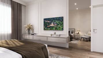 Espacio para trabajar con laptop y sistema de insonorización