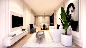 Superior Condo | Living area - The Avenue Hotel Coral Gables (Coral Gables)