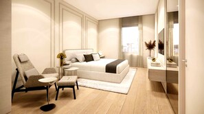 Luxury Apartment | Laptop workspace, soundproofing, iron/ironing board, free WiFi - The Avenue Hotel Coral Gables (Coral Gables)