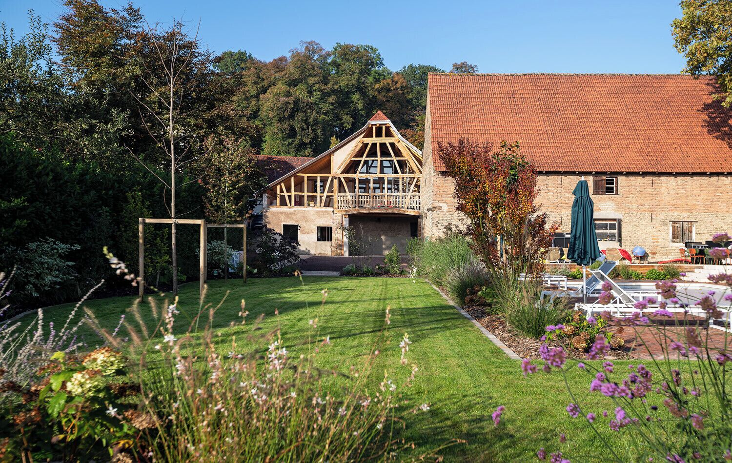 Terrein van de accommodatie