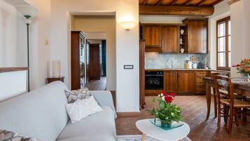 Fernseher, Kamin, Tischtennisplatte