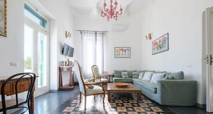 Villa 'La Casa Bianca' with Private Terrace, Wi-Fi and Air Conditioning