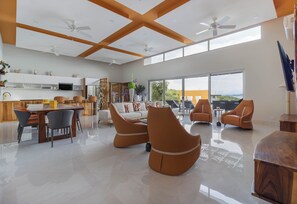 Smart TV - Casa Halcón • Modern Luxury Villa • Ocean Views (Coco)