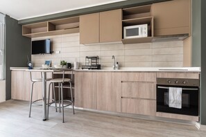 Comfort appartement, uitzicht op de stad | Woonruimte