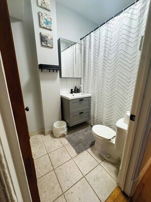 Handdoeken, zeep, toiletpapier