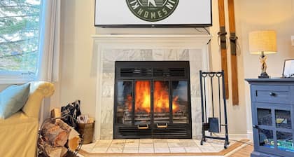 SlopeSide Sanctuary- Pool, Fire place, ski on/off