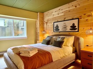 2 slaapkamers, een bureau, wifi, beddengoed