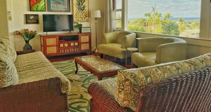 The Pineapple Retreat - A delightful 3-bedroom house in Hilo with views & office