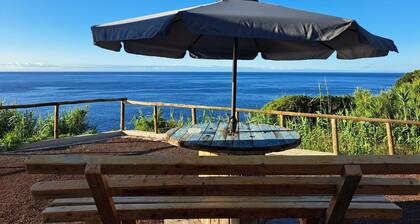 Holiday Home 'Baía Do Porto Das Lajes' with Sea View, Private Terrace and Wi-Fi