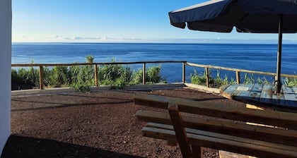 Holiday Home 'Baía Do Porto Das Lajes' with Sea View, Private Terrace and Wi-Fi
