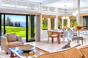 TV - NEW! KBM Resorts: Kapalua Ridge Villas KRV-2314 Sweeping Ocean, Golf/Mountain Views, w/Rental Car (Lahaina)