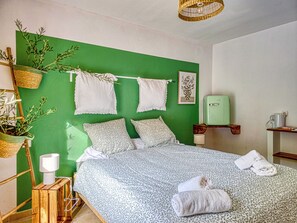 1 sovrum, gratis wi-fi och sängkläder