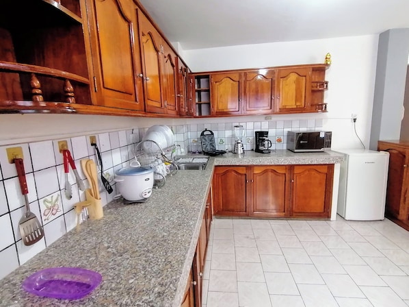 Microwave, oven, stovetop