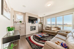 تلفزيون، مدفأة