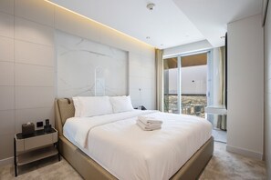 1 soverom, strykejern/-brett, wi-fi (inkludert) og sengetøy