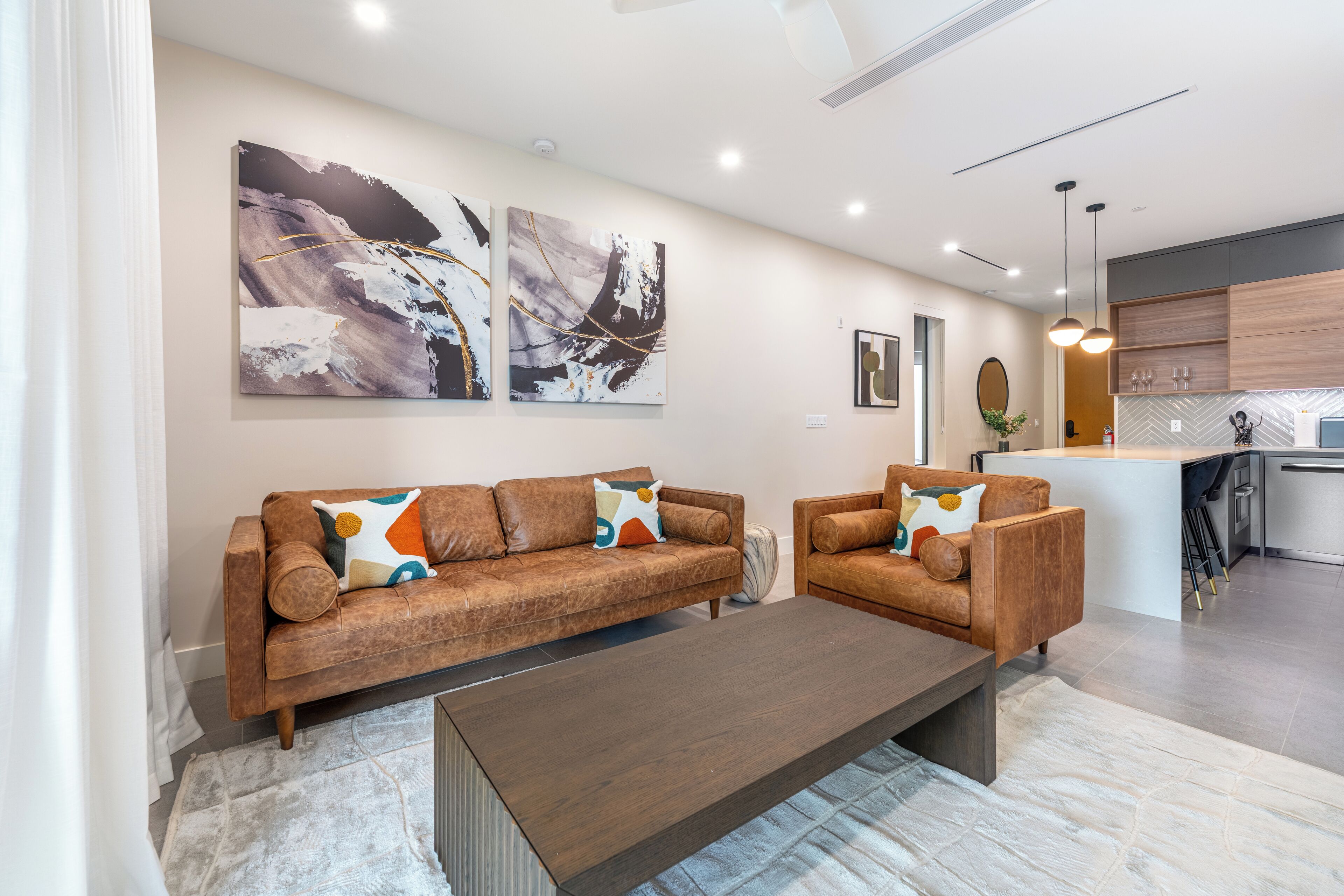 208 - 2 Bedroom Partial Ocean View (2nd Floor) | Living area