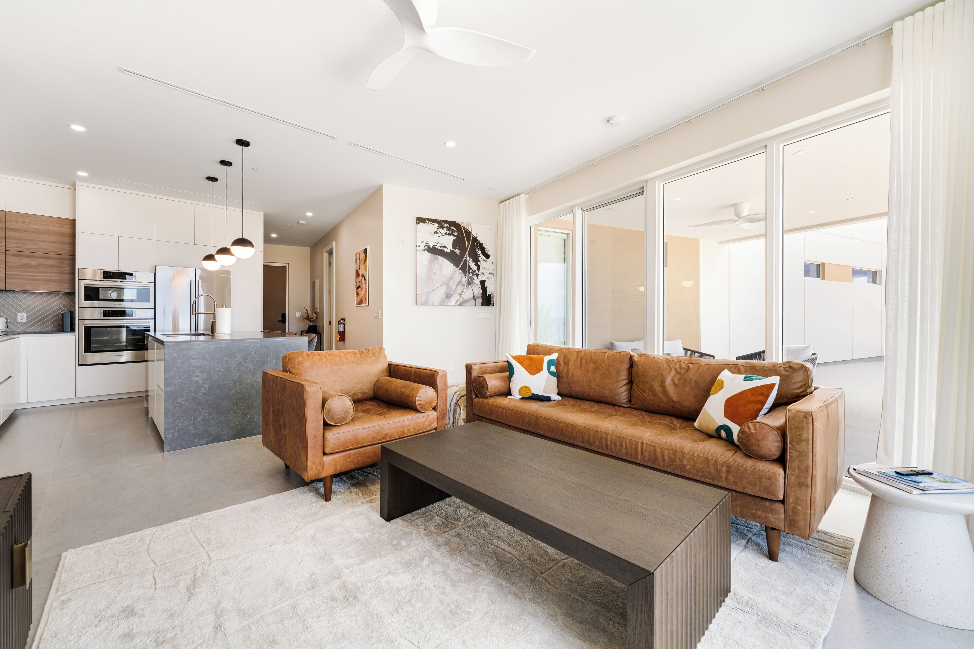 201 - 3 Bedroom Partial Ocean View (2nd Floor) | Living area