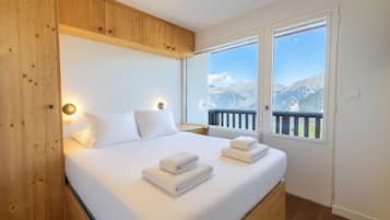 2 habitaciones y ropa de cama