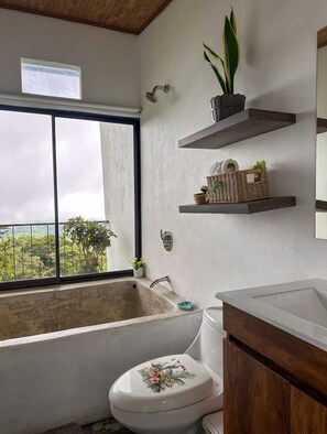 Towels, soap, toilet paper