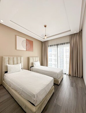 3 habitaciones, internet y ropa de cama 