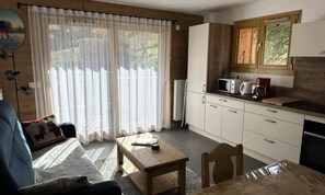 Living area - Chalet Flore (Combloux)