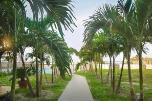 Overnattingsstedets uteområder