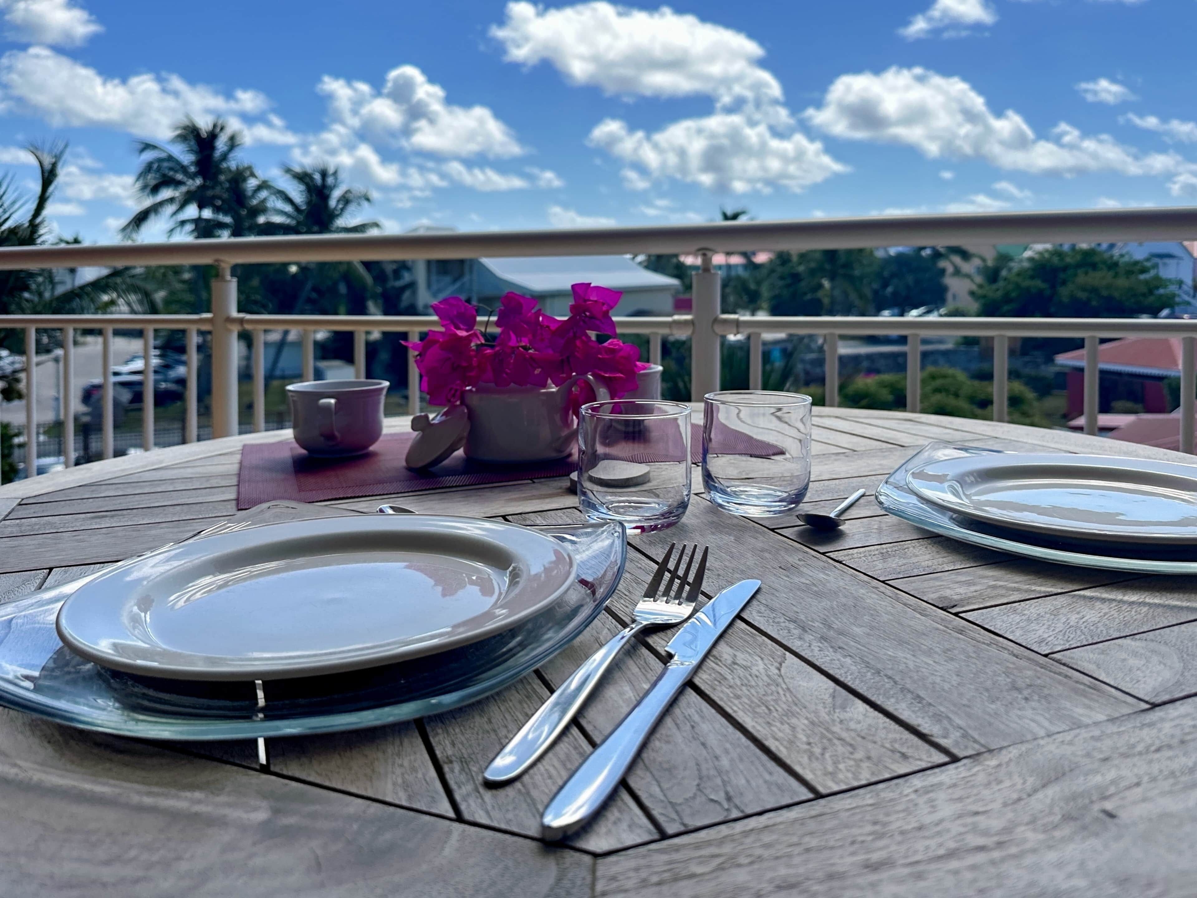 Udendørs spisemuligheder