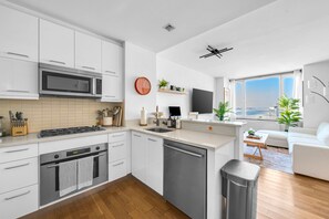 Private kitchen - 2-bedroom apartment in brilliant New York with AC (New York)