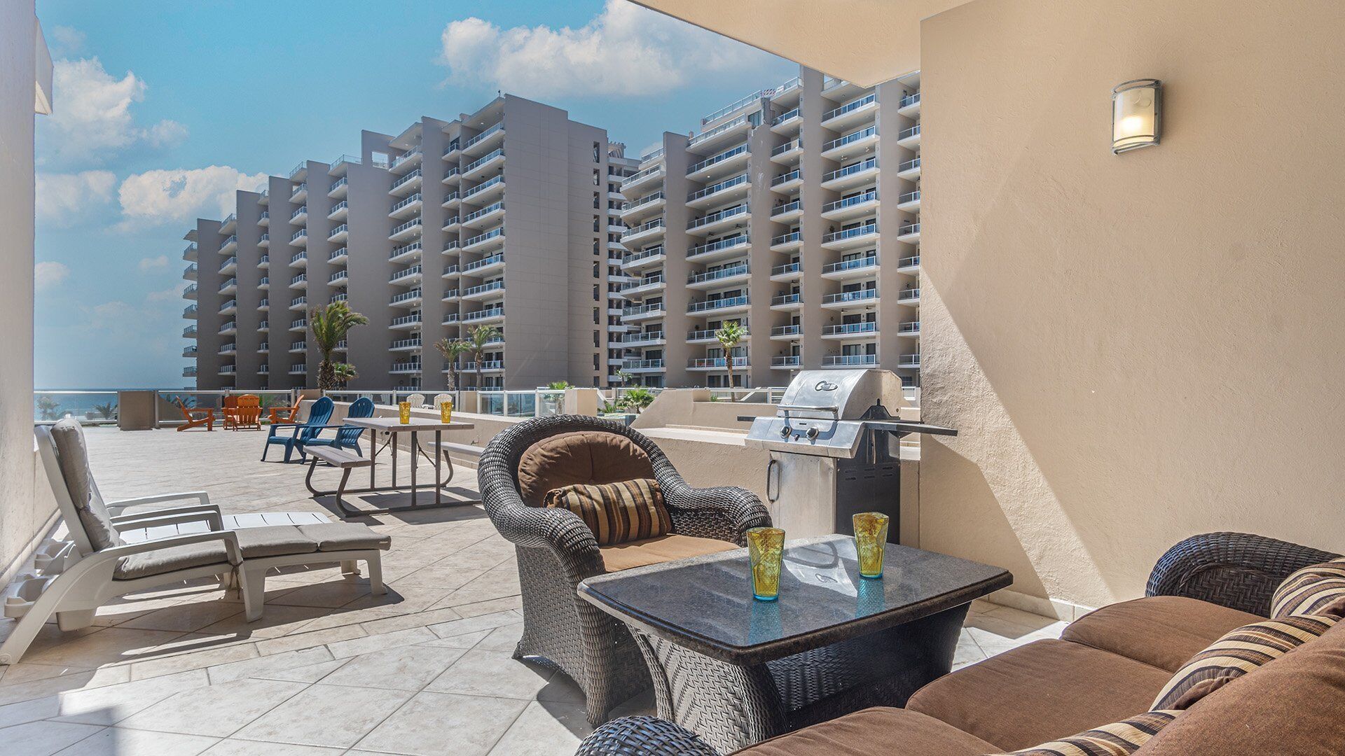 Condo, 1 King Bed with Sofa bed, Balcony, Ocean View (Las Palomas Resort Topaz 106) | Property grounds