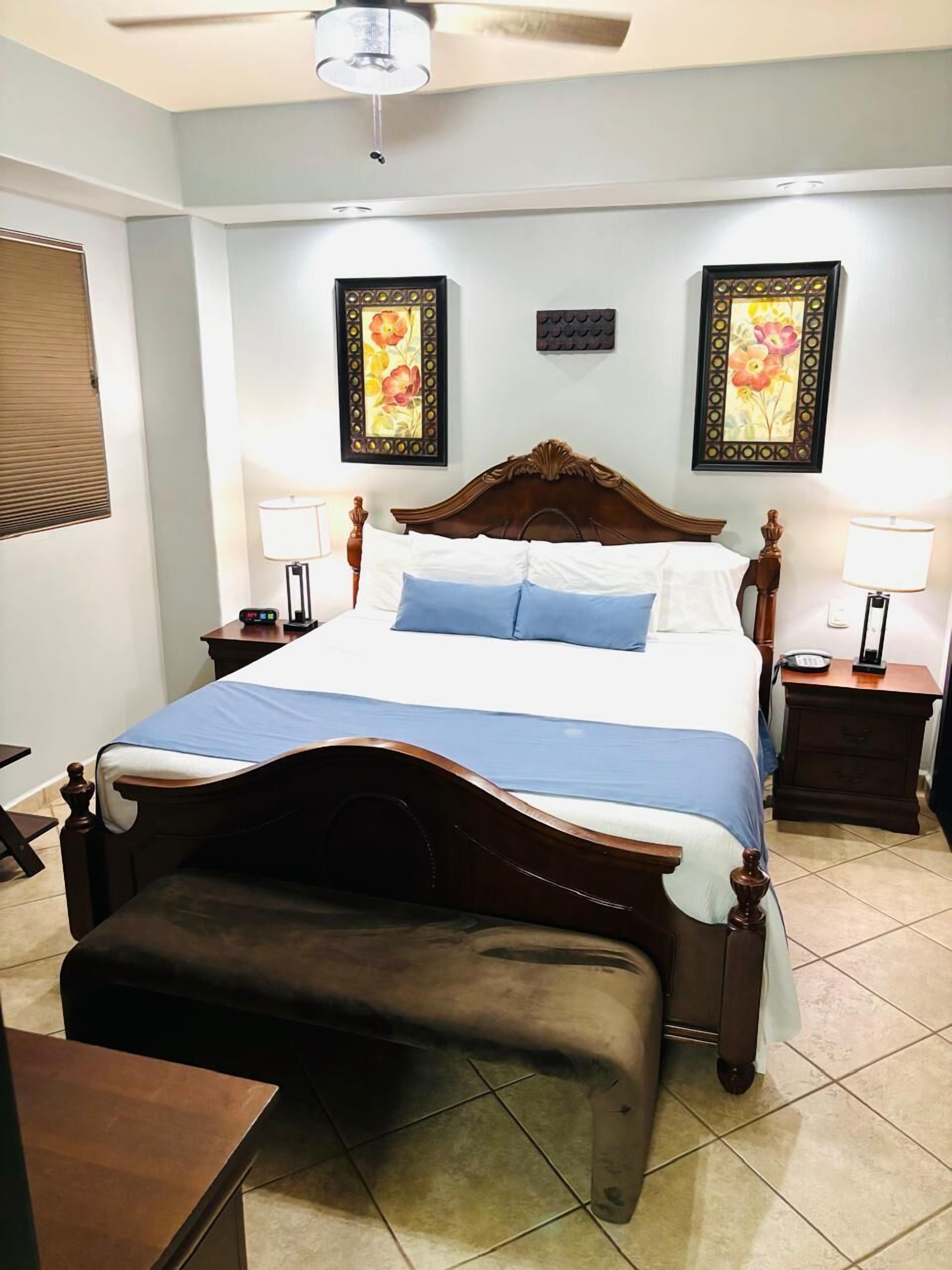 Condo, 1 King Bed with Sofa bed, Balcony, Ocean View (Las Palomas Resort Topaz 602) | 1 bedroom, individually decorated, individually furnished