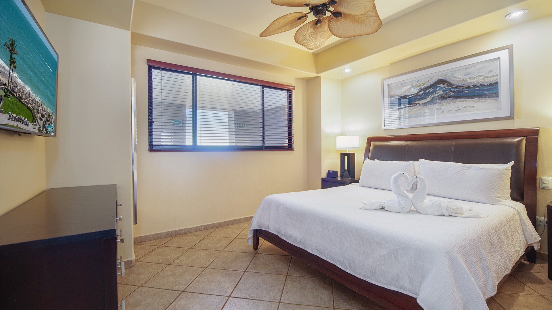 Condo, 1 King Bed with Sofa bed, Balcony, Ocean View (Las Palomas Resort Topaz 306) | 1 bedroom, individually decorated, individually furnished