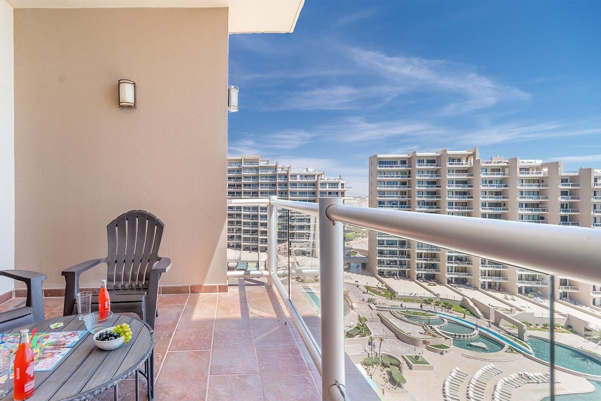 Condo, 1 très grand lit et 1 canapé-lit, balcon, vue sur l’océan (Las Palomas Resort Cristal 906) | Terrain de l’hébergement