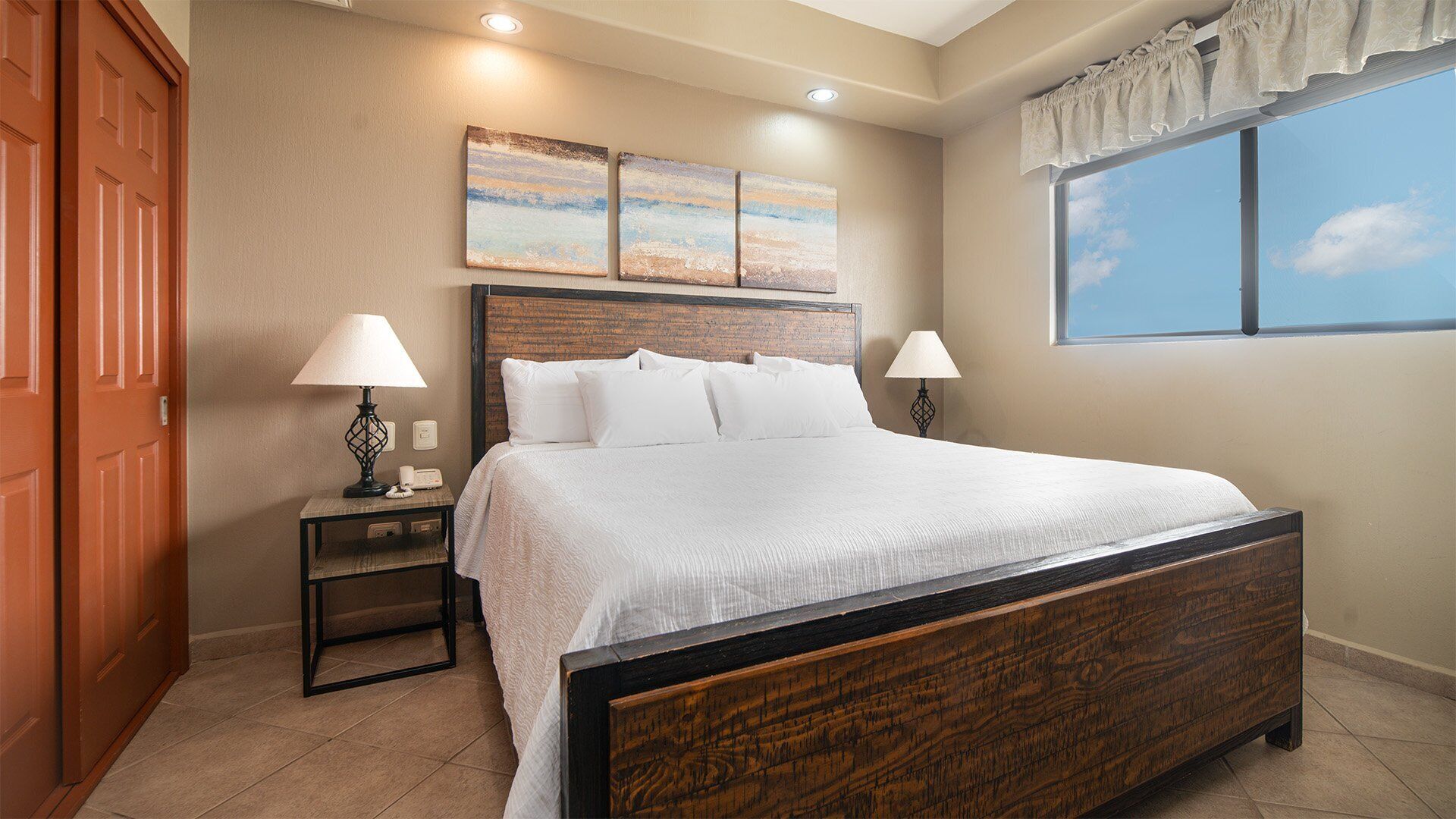 Condo, 1 King Bed with Sofa bed, Balcony, Ocean View (Las Palomas Resort Rubi 1004) | 1 bedroom, individually decorated, individually furnished