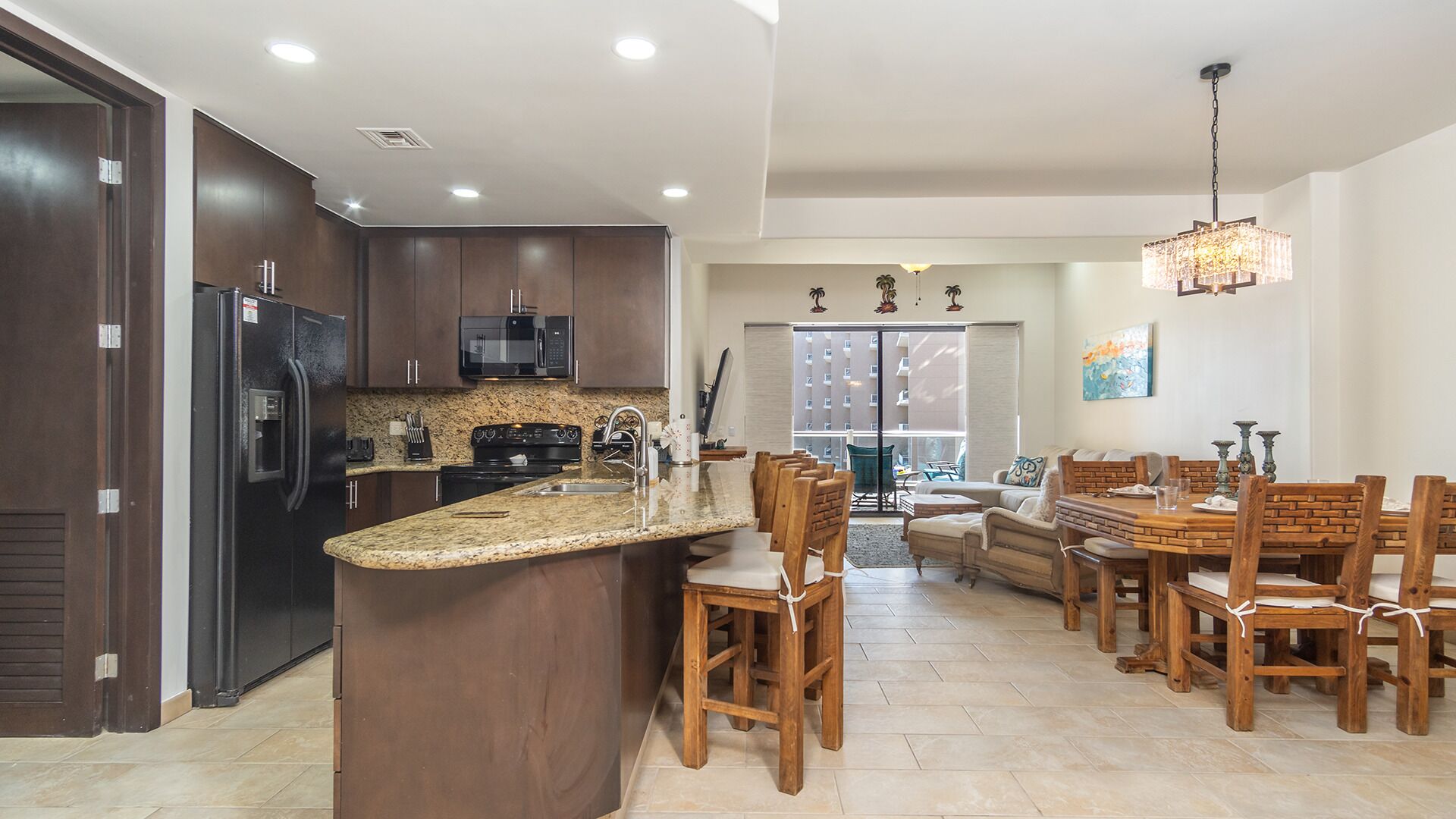 Condo, Multiple Beds, Balcony, Ocean View (Las Palomas Resort Cabrillo 602) | Private kitchen