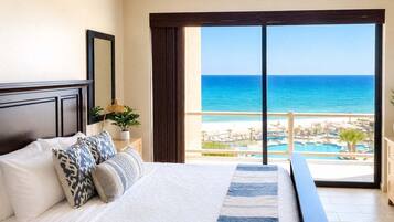 Condo, Multiple Beds, Balcony, Ocean View (Las Palomas Resort Cabrillo 206) | 2 bedrooms, individually decorated, individually furnished