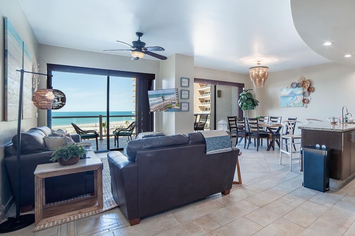 Condo, Multiple Beds, Balcony, Ocean View (Las Palomas Resort Cabrillo 206) | Interior