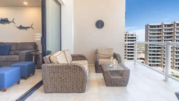 Apartment, Mehrere Betten, Balkon, Meerblick (Las Palomas Resort Cristal 805) | Unterkunftsgelände