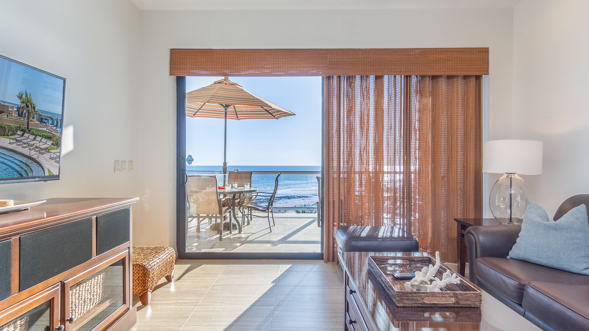 Condo, Multiple Beds, Balcony, Ocean View (Las Palomas Resort Coronado 304) | Living area | 42-inch flat-screen TV with digital channels