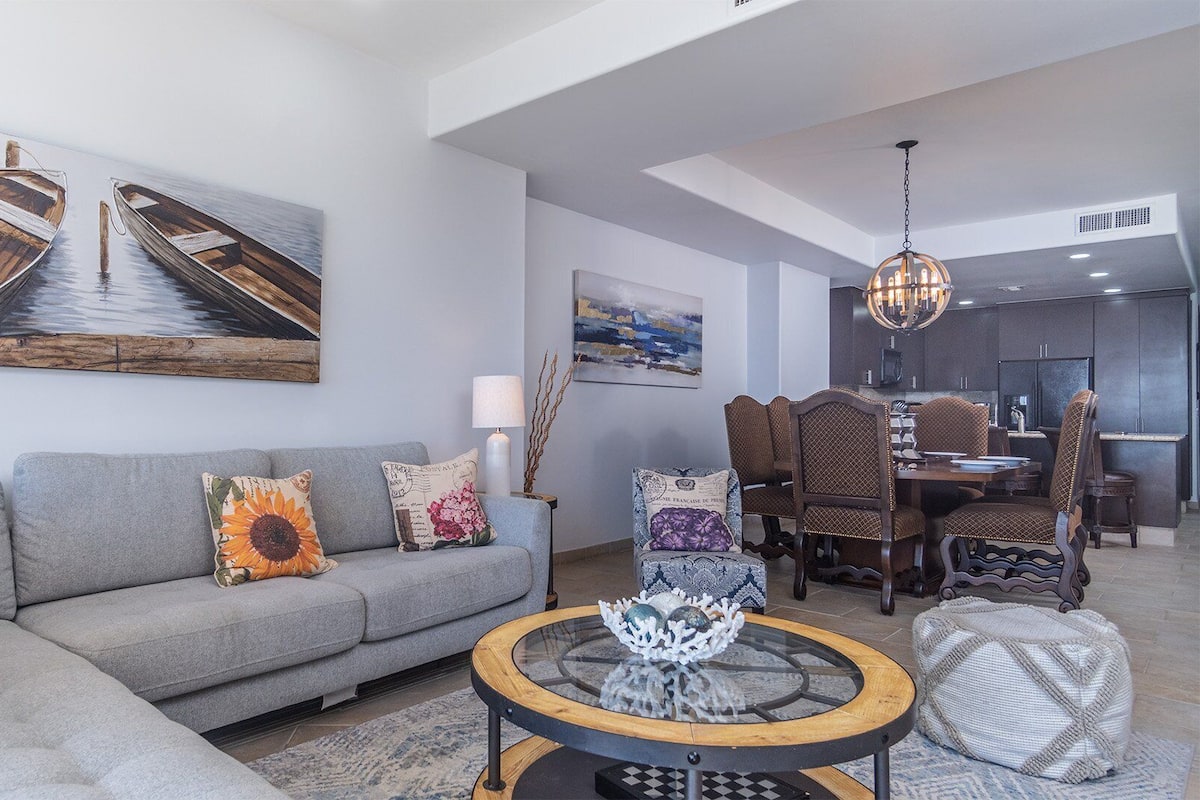 Condo, Multiple Beds, Balcony, Ocean View (Las Palomas Resort Coronado 1107) | Living area