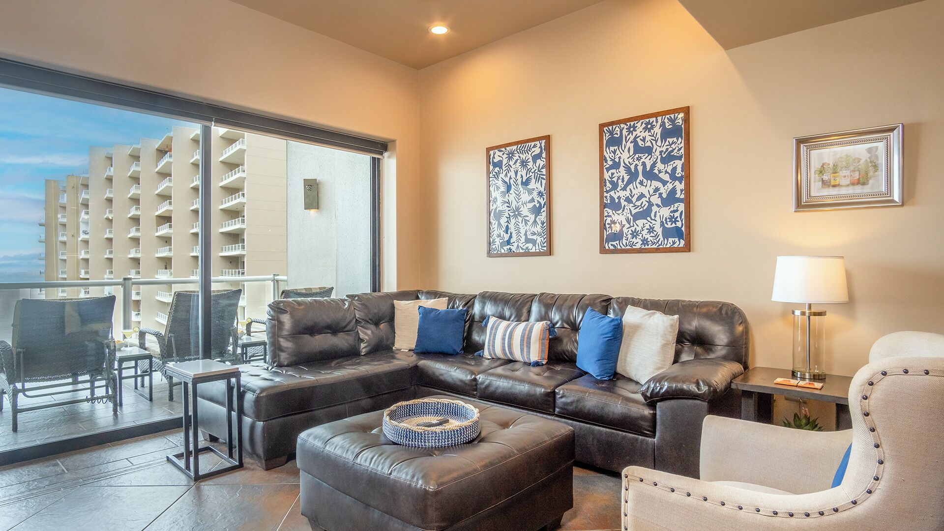 Condo, Multiple Beds, Balcony, Ocean View (Las Palomas Resort Cabrillo 904) | Living area