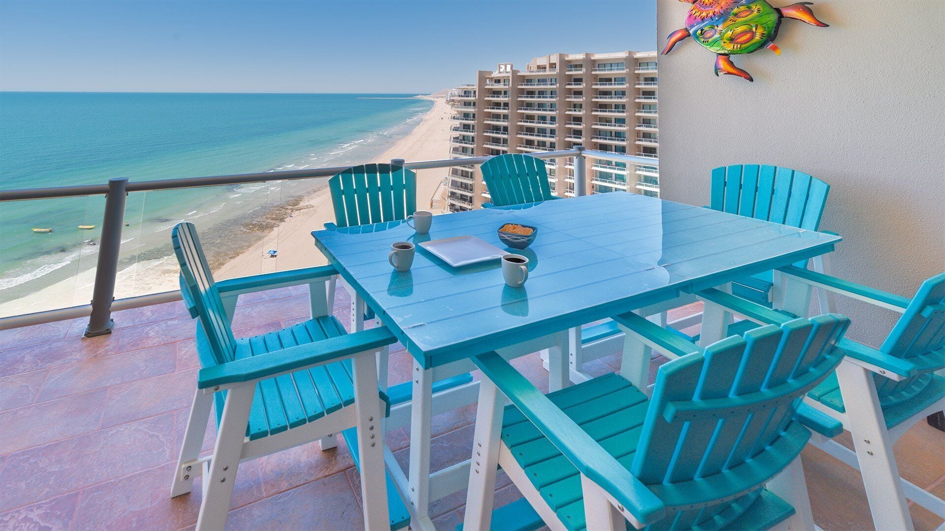 Condo, Multiple Beds, Balcony, Ocean View (Las Palomas Resort Coronado 1407) | Outdoor dining