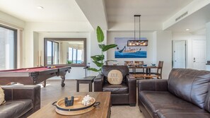 Condo, Multiple Beds, Balcony, Ocean View (Las Palomas Resort Diamante 1006) | Living area | 42-inch flat-screen TV with digital channels - Las Palomas Beach and Golf Resort (Puerto Peñasco)