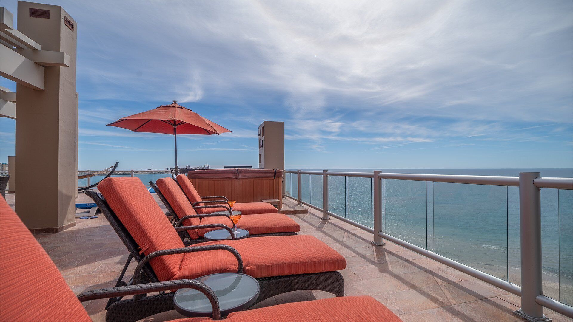 Lägenhet - flera sängar - balkong - havsutsikt (Las Palomas Resort Cristal 1006) | Boendeområde