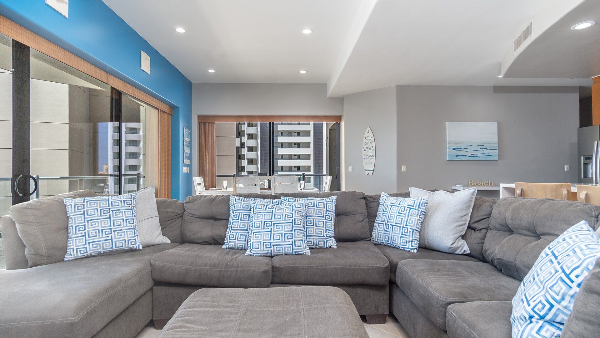Condo, Multiple Beds, Balcony, Ocean View (Las Palomas Resort Cortez 507) | Living area | 42-inch flat-screen TV with digital channels