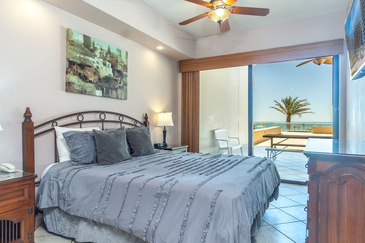 Condo, Multiple Beds, Balcony, Ocean View (Las Palomas Resort Topaz 107) | 3 bedrooms, individually decorated, individually furnished
