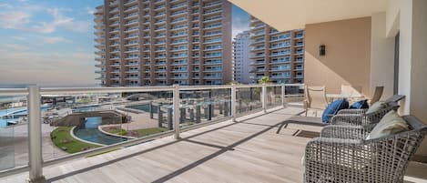 Condo, Multiple Beds, Balcony, Ocean View (Las Palomas Resort Coronado 203) | Terrace/patio